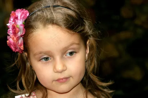 女孩，肖像，儿童，无罪，美