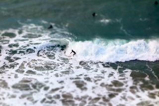 冲浪，波浪，水，海洋，大海，防波堤