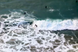 冲浪，波浪，水，海洋，大海，防波堤