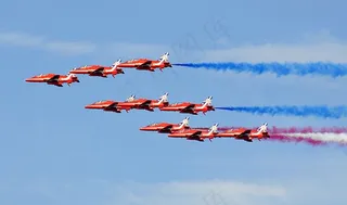 战机，喷气式飞机，飞机，航空，编队