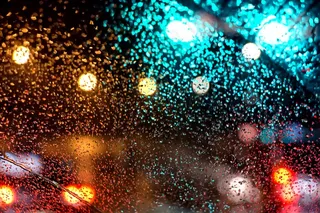 光，无，雨水，反射，流量，水，暗