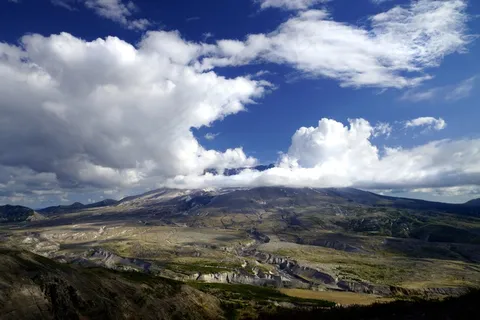 火山,圣海伦火山,山 火山,圣海伦火山,山