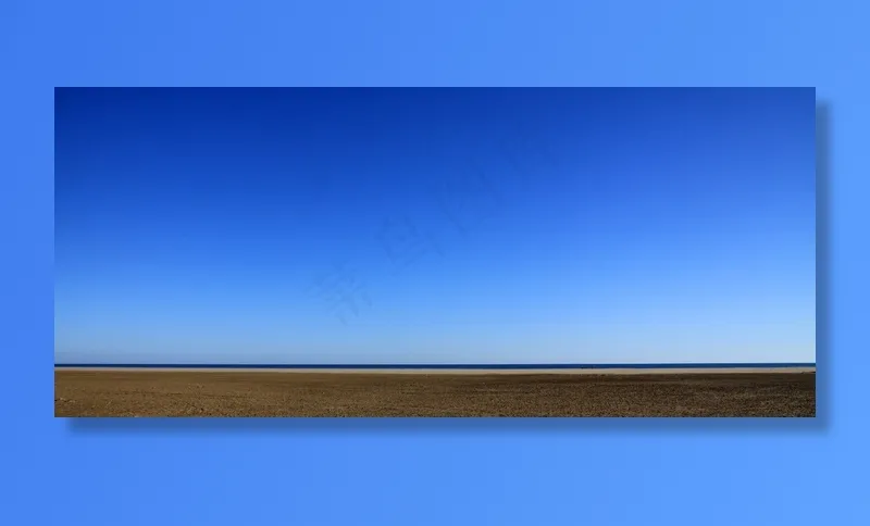 天空背景，沙，海洋，海，晴朗的天空，海滩，天空