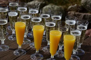 眼镜，香槟，饮料，普罗斯特，香槟杯