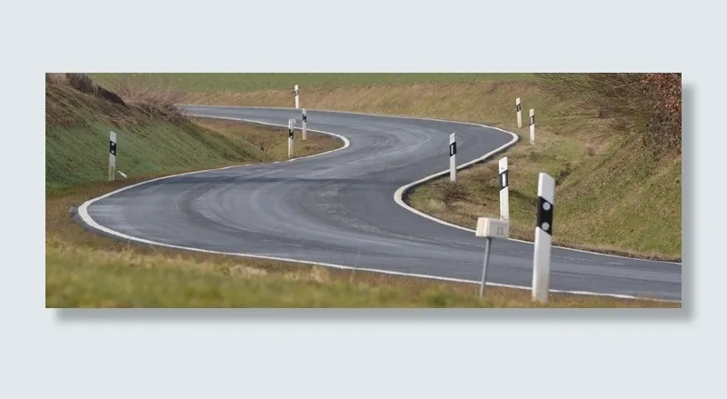 弯曲，路线，道路