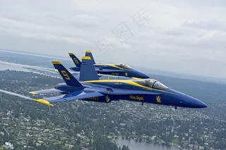蓝色天使，海军，精度，飞机，训练，出击