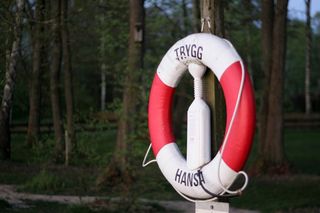 救生带，救援，不，保护，红色，水上救援