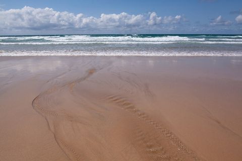 海岸，海滩，大海，水，天空，景观，自然