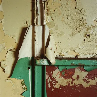 油漆，铁锈，剥皮，脏，年份，那些，那些