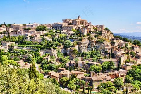 法国，普罗旺斯，苏，村庄，自然