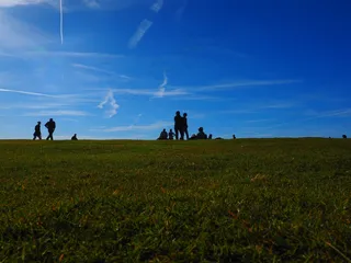流浪者，步行者，更多，山，首脑会议，碗