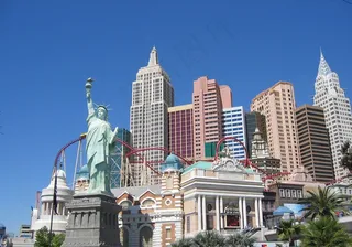 拉斯维加斯，拉斯维加斯纽约天际线，拉斯维加斯，新，拉斯维加斯