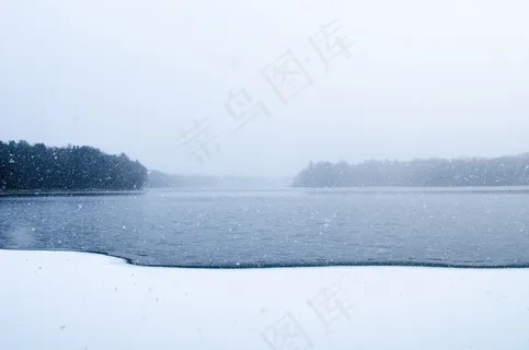 湖,江,冬季,下雪,雪,冷,景区 湖,江,冬季,下雪,雪,冷,景区