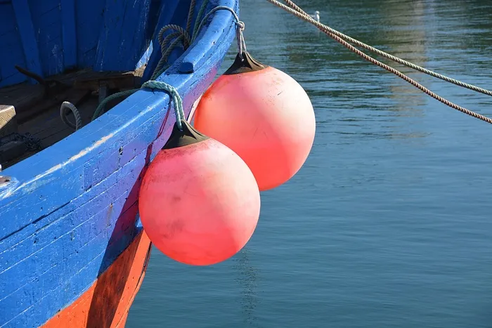 船，右舷，码头，海，海洋，浮标，颜色