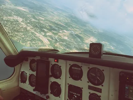 驾驶舱，飞机，仪器，显示器，飞行，飞机