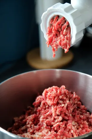 绞肉机，肉末，牛肉末，碗，自己动手