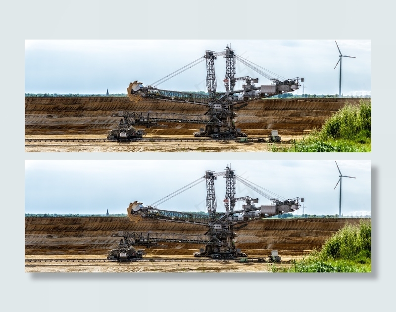 挖掘机，斗轮挖掘机，露天采矿