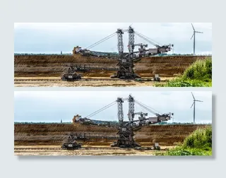 挖掘机，斗轮挖掘机，露天采矿