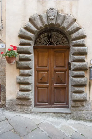 门，输入，木材，房屋入口，前门