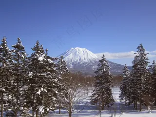 雪山，新雪谷，日本，滑雪，雪，单板滑雪