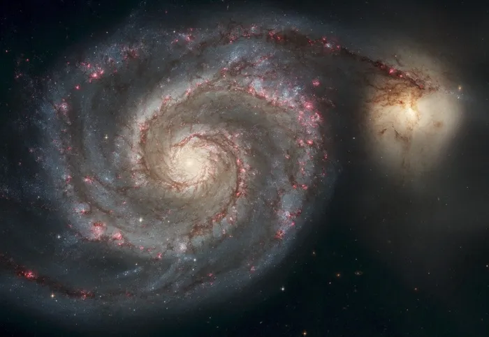 螺旋星系，银河系，漩涡池，梅西尔51号，M51