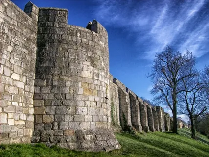 城墙,约克,英格兰,英国,建筑 城墙,约克,英格兰,英国,建筑