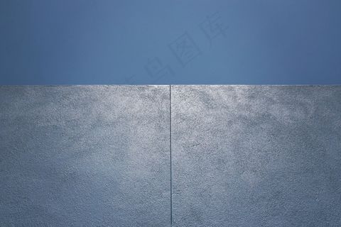 墙，蓝色，建筑，抽象，几何，背景