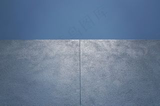 墙，蓝色，建筑，抽象，几何，背景