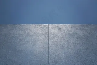 墙，蓝色，建筑，抽象，几何，背景