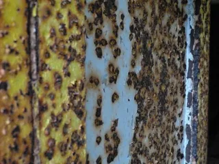 铁锈，背景，板，铁，生锈，风化