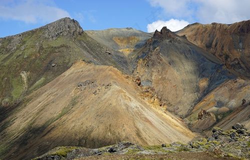 Landmannahellir，冰岛，火山，火山岩，卡尔