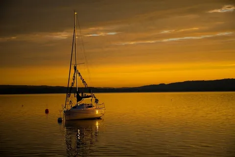 帆船,湖,Ammersee,引导,水,帆,心情 帆船,湖,Ammersee,引导,水,帆,心情