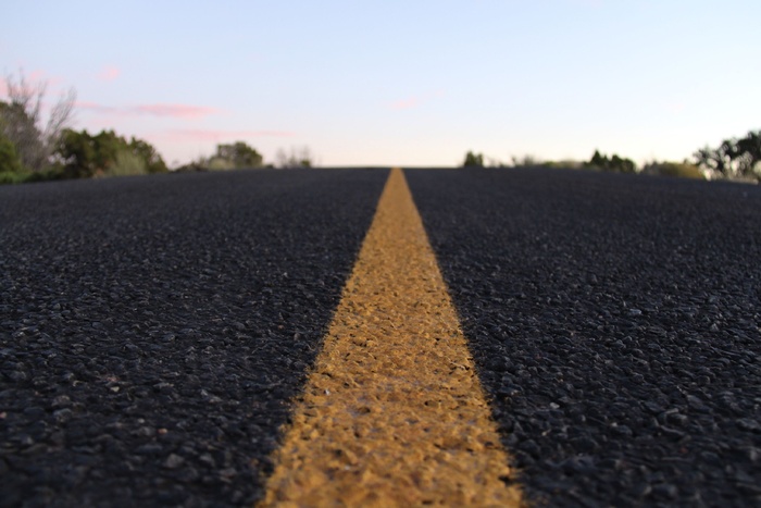 路，自由，美国，无止境