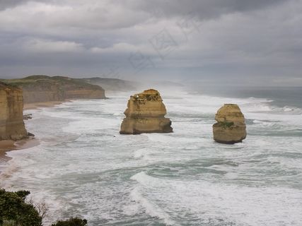 十二使徒,澳大利亚,景观,海洋,大海 十二使徒,澳大利亚,景观,海洋,大海