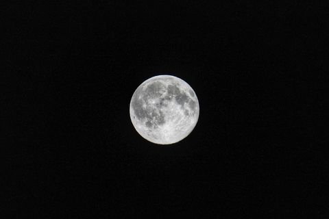 月亮，天空，夜晚，夜空，夜空星星，黑暗