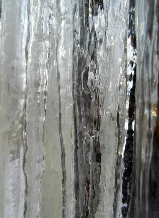 冰柱，冬季，冷，冰，冰冷，弗罗斯特，岩，2月