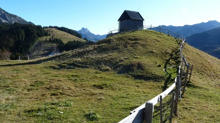 坦海默尔（Tannheimertal），蒂罗尔（Tyrol），泽布伦（Zöblen），罗特氟（Roteflueh），金普尔（Gimpel）