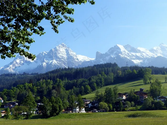 Steinernes Meer，石灰山，石山
