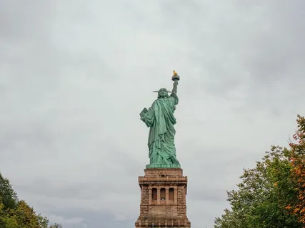 自由女神像，著名，纪念碑，自由，具有里程碑意义