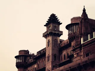 宫，印度，堡，老，架构，旅行