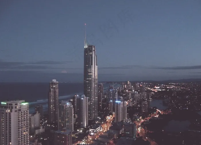 城市的灯光，城市，夜生活，城市，黑暗，照明