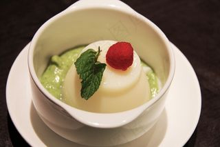 甜点，覆盆子，叶子，杏仁，鳄梨，美味