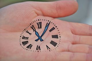 手，手，保持，时间，时钟，时间量，时间