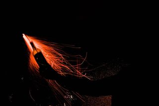 火焰特效,黑色桌面,火山,烟火,岩浆,烟花除夕火箭