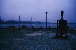 天空,江河,湖泊,建筑,海洋,雕塑与城市