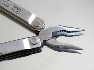 袖珍工具，金属，铬钢，检修，卡纸