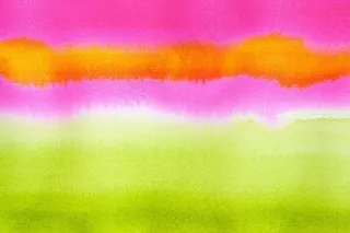 水彩，Tusche印度墨水，湿式，绘画技术