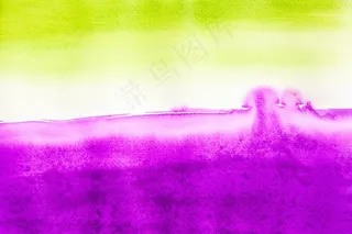 水彩，Tusche印度墨水，湿式，绘画技术