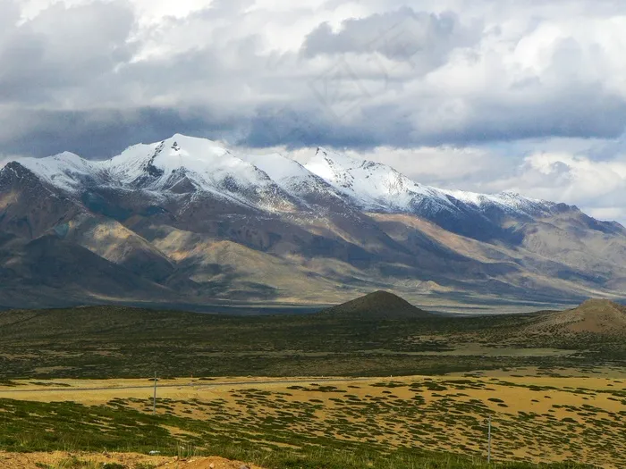 西藏，山脉，喜马拉雅山，景观，荒野