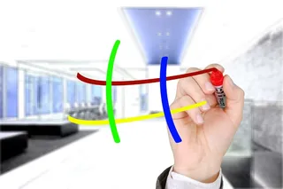 纱，网格，循环，吊索，按钮，网络，手，离开